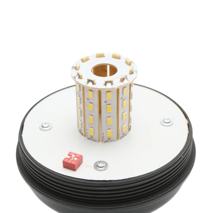 Girofar LED 40 SMD, 12-24V, cu suport tip picior (DISSA02) [5]