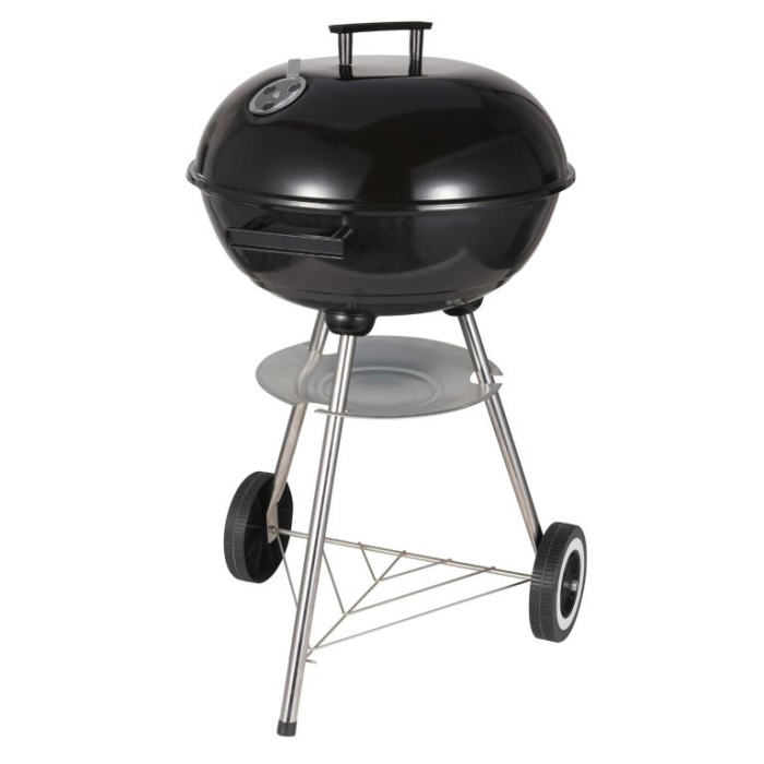Gratar pe carbuni cu capac si roti, gratar Ø41 cm (KH-2033) [7]