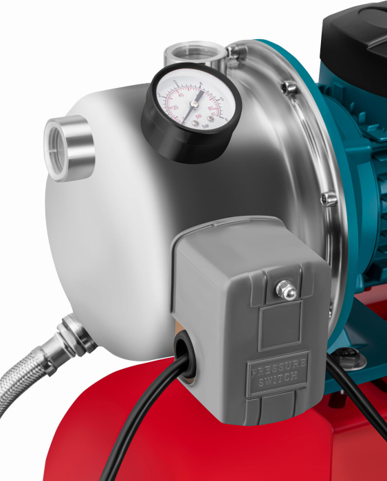 Hidrofor electric cu rezervor 24L putere 1300W debit 6000 l/h (KD5231) [2]