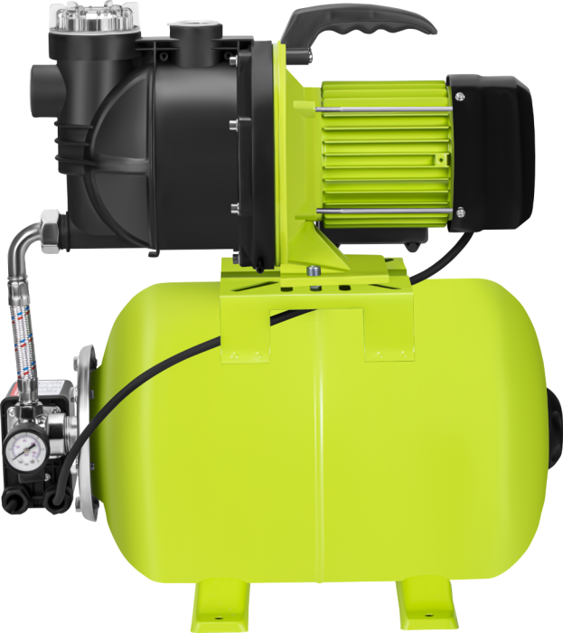 Hidrofor pompa apa cu vas expansiune 24L 1400W debit 4800 l h pentru irigatii gradina (KD5273) [9]