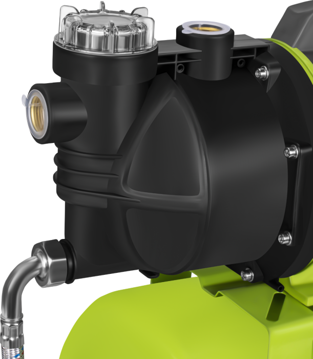 Hidrofor pompa apa cu vas expansiune 24L 1400W debit 4800 l h pentru irigatii gradina (KD5273) [12]