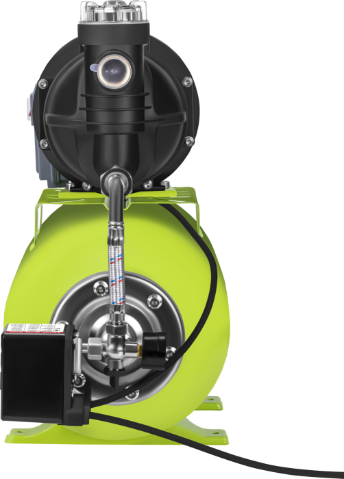 Hidrofor pompa apa cu vas expansiune 24L 1400W debit 4800 l h pentru irigatii gradina (KD5273) [8]