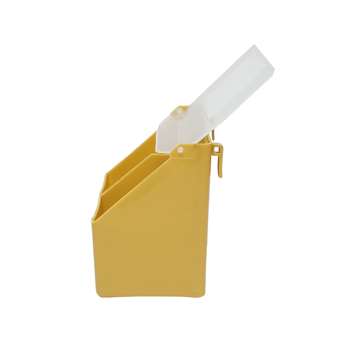 Hranitoare porumbei din plastic rabatabila, 2 compartimente 16x9x14cm (DISKL36) [3]