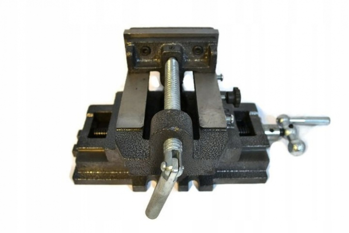 Menghina cu reglare in cruce 75mm, transversal, 2 axe de ghidare (19390) [3]