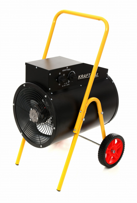 Incalzitor aer aeroterma electric trifazic trifazat 380V 400V 15kW cu termostat (KD11726) [2]