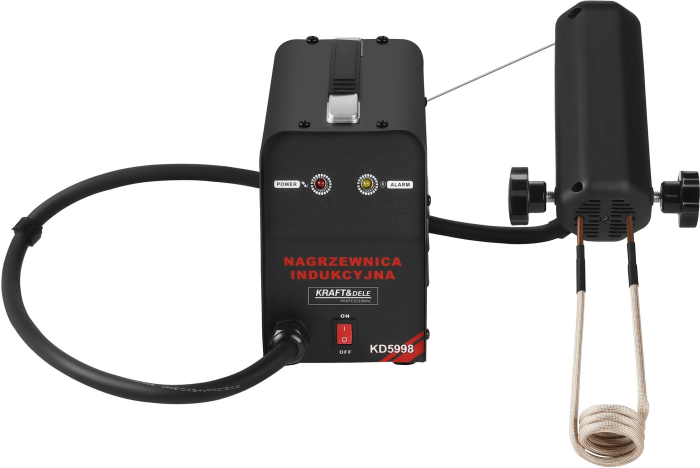 Incalzitor cu inductie pentru suruburi 1700W, cu 4 bobine si valiza (KD5998) [6]