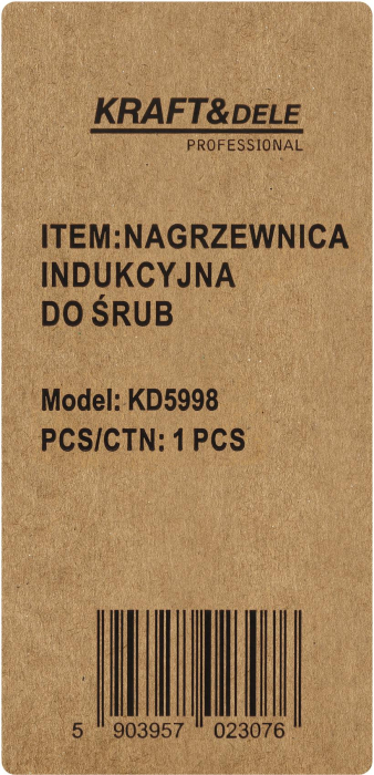 Incalzitor cu inductie pentru suruburi 1700W, cu 4 bobine si valiza (KD5998) [19]