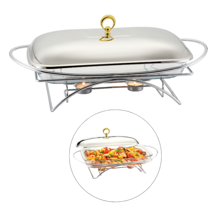 Incalzitor de alimente sticla si suport otel inoxidabil 3l (KB-7921) [4]