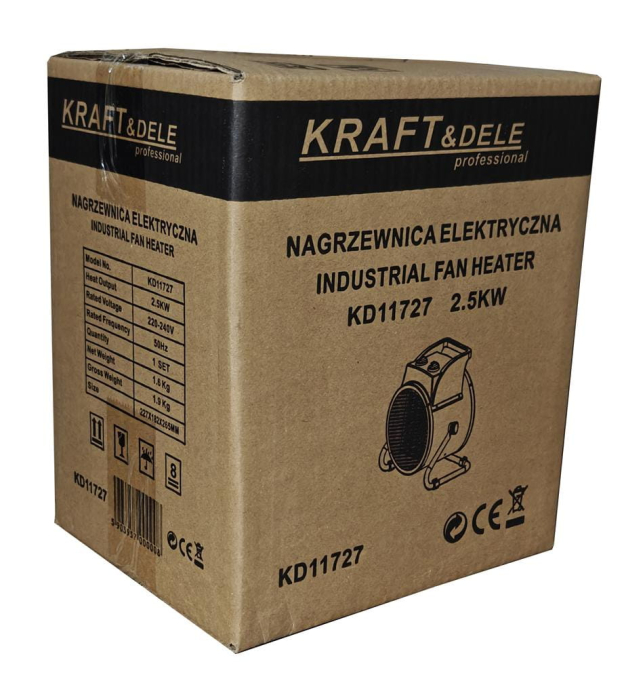 Incalzitor electric 2.5KW 230V (KD11727) [8]