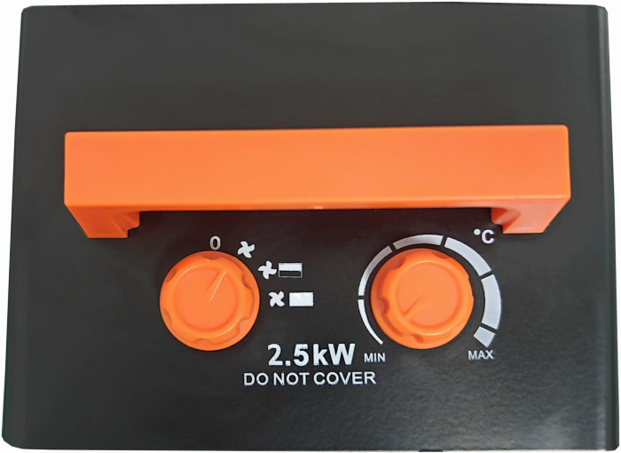 Incalzitor electric aeroterma 2.5kw 2500w 3 viteze monofazic monofazat (KD11990) [11]