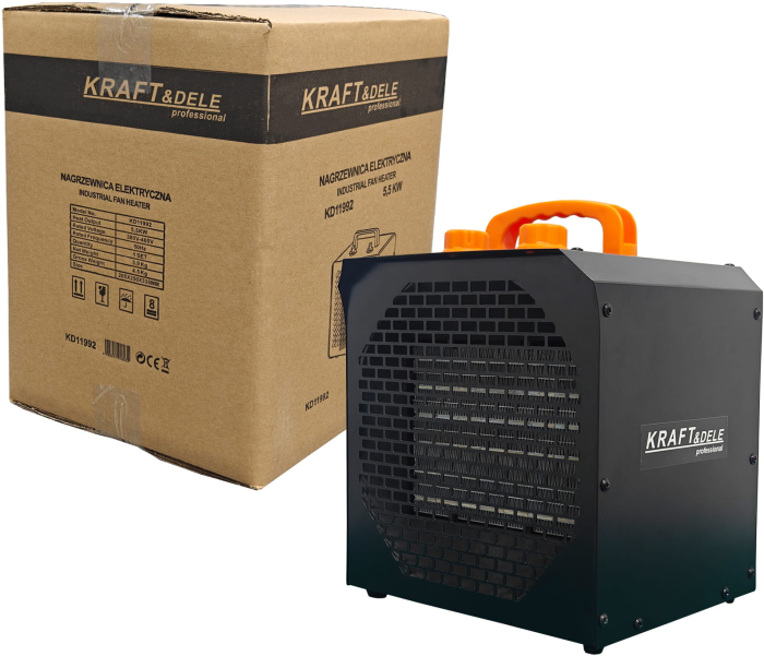 Incalzitor electric aeroterma 5.5kw 5500w 3 viteze trifazic trifazat (KD11992) [11]