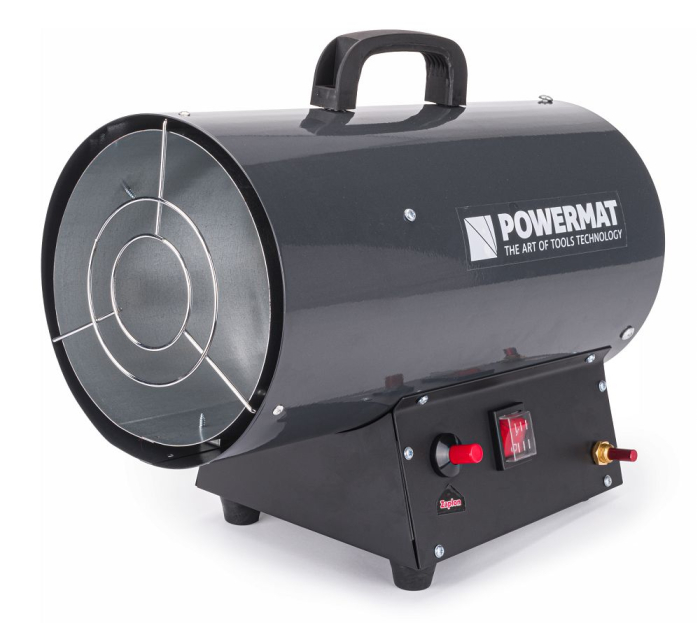 Incalzitor industrial pe gaz tun aer cald caldura 25kW + Reductor PM1030 (PM-NAG-25GN) [2]