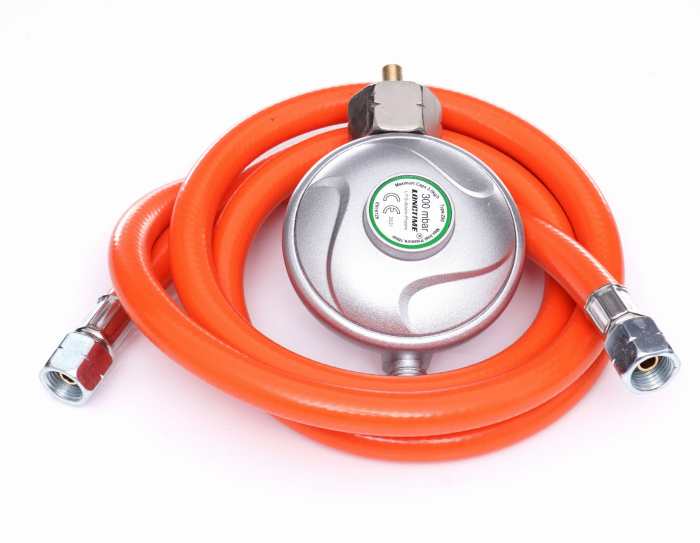 Incalzitor industrial pe gaz tun aer cald caldura 25kW + Termostat + Reductor (KD11731) [9]