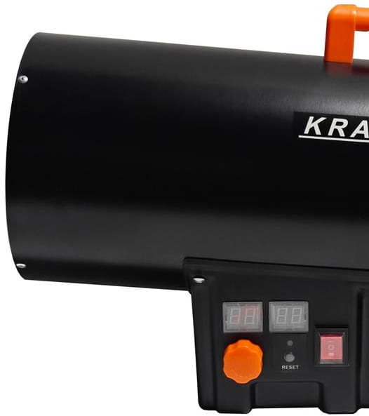 Incalzitor industrial pe gaz tun aer cald caldura 40kW + Termostat + Reductor (KD11701) [10]
