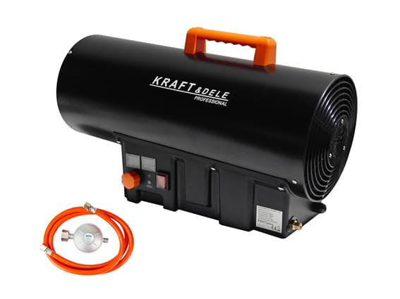 Incalzitor industrial pe gaz tun aer cald caldura 40kW + Termostat + Reductor (KD11701) [15]
