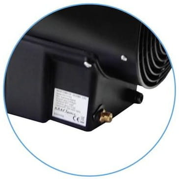 Incalzitor industrial pe gaz tun aer cald caldura 60kW + Termostat + Reductor (KD11702) [18]