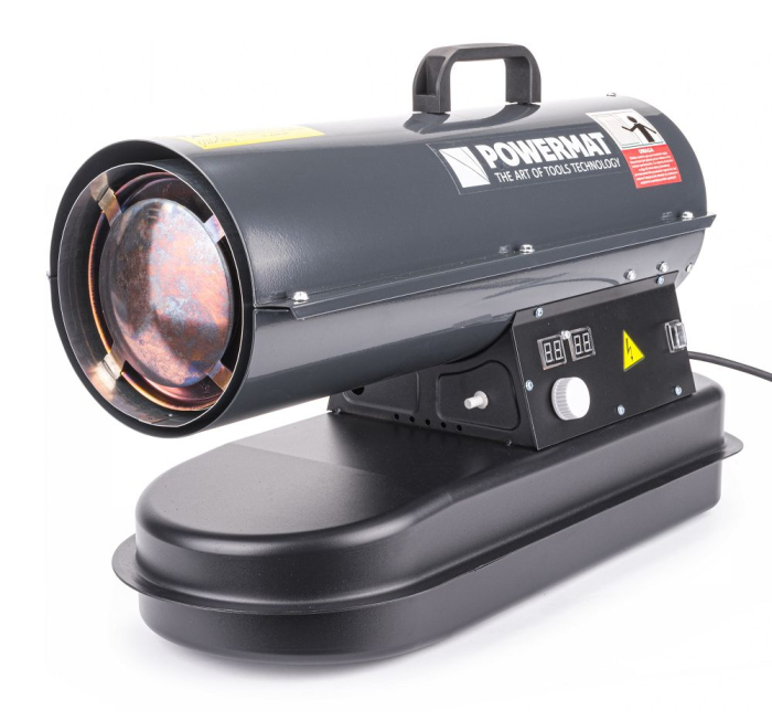 Incalzitor industrial pe ulei motorina tun aer cald caldura 20kW + Termostat PM1012 (PM-NAG-20SN) [1]