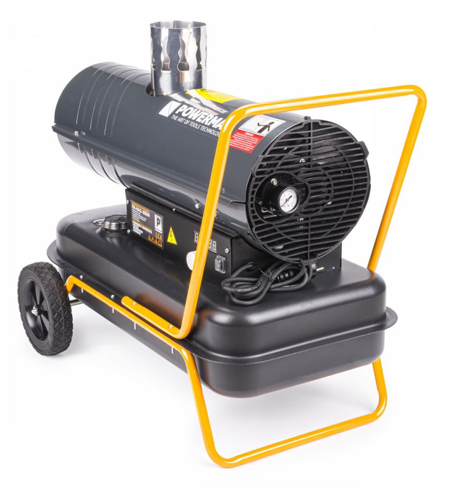 Incalzitor industrial pe ulei motorina tun aer cald caldura 30kW + Termostat PM1013 (PM-NAG-30SKN) [2]