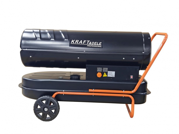 Incalzitor industrial pe ulei motorina tun aer cald caldura 60kW + Termostat (KD11712) [9]