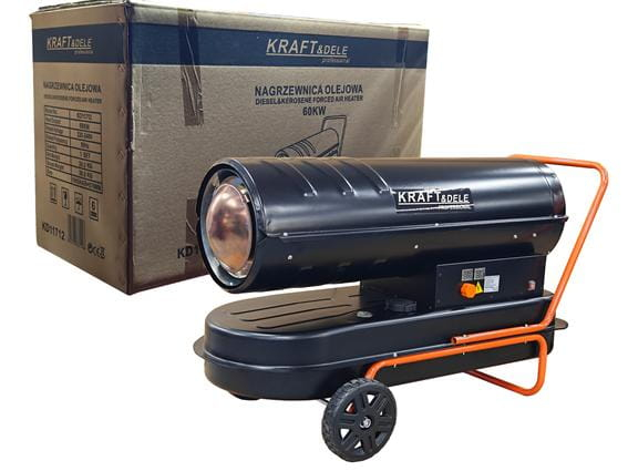 Incalzitor industrial pe ulei motorina tun aer cald caldura 60kW + Termostat (KD11712) [11]