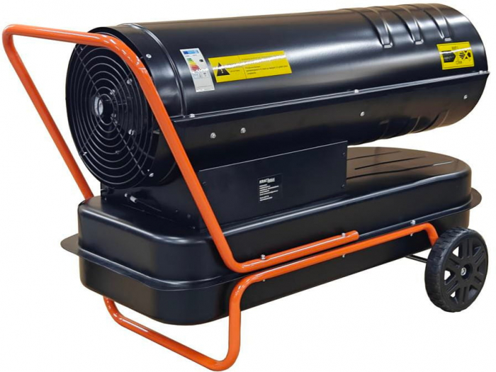 Incalzitor industrial pe ulei motorina tun aer cald caldura 60kW + Termostat (KD11712) [2]
