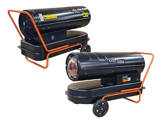 Incalzitor industrial pe ulei motorina tun aer cald caldura 60kW + Termostat (KD11712) [1]