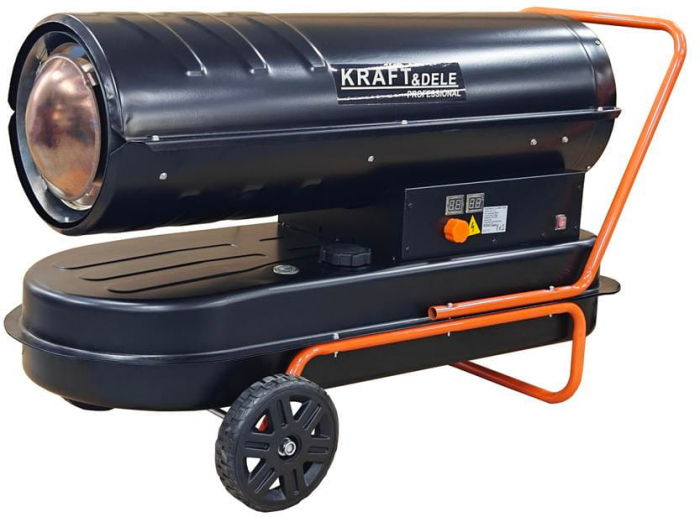 Incalzitor industrial pe ulei motorina tun aer cald caldura 60kW + Termostat (KD11712) [5]