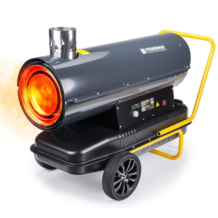Incalzitor industrial pe ulei motorina tun aer cald caldura 65kW + Termostat PM1143 (PM-NAG-65MK) [1]