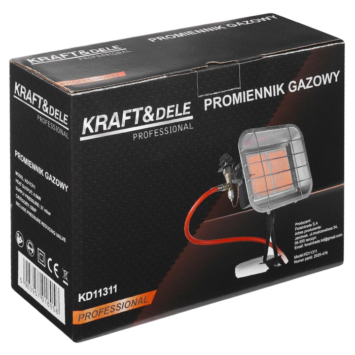 Incalzitor pe gaz 4,5 kW (KD11311) [11]