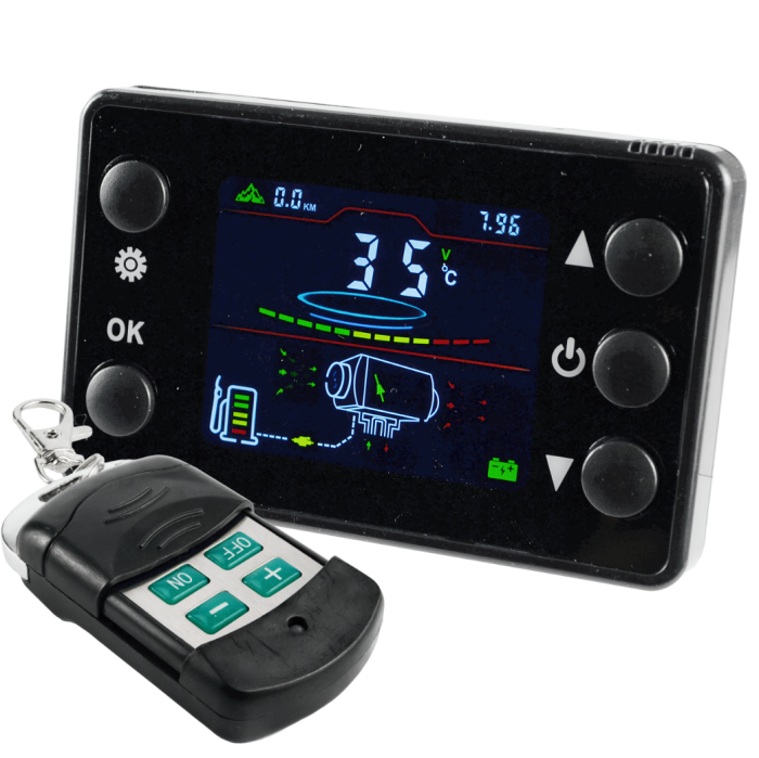 Incalzitor pe motorina 8kW tip webasto sirocou, cu telecomanda, pentru garaj si atelier (55061) [4]