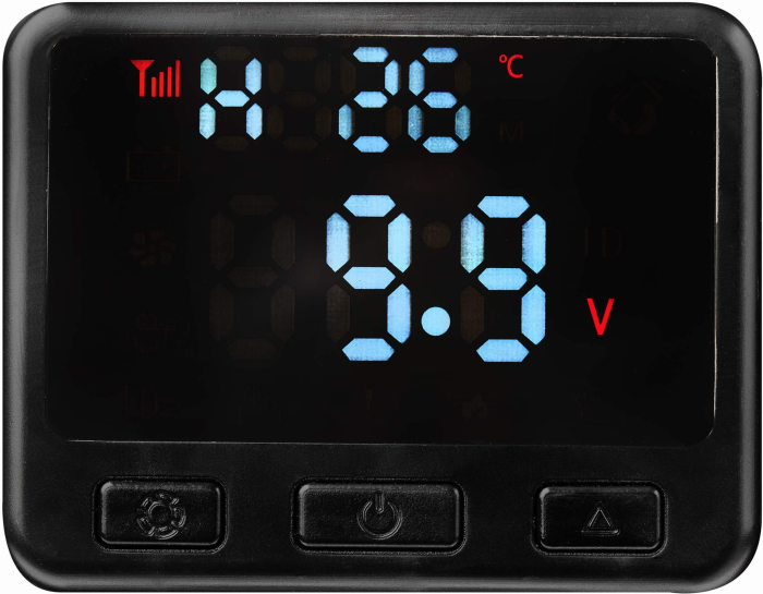 Incalzitor pe motorina 9 kW 12V cu telecomanda si termostat pentru vehicule si spatii mici (KD11782) [2]