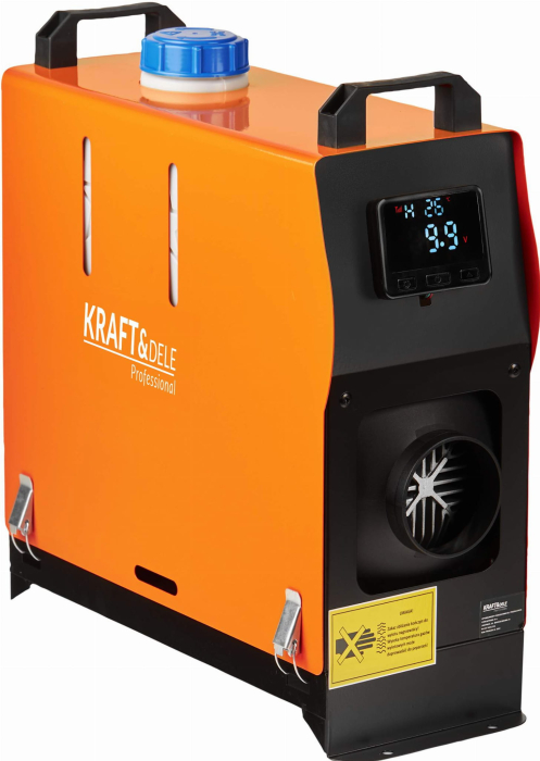 Incalzitor pe motorina 9 kW 12V cu telecomanda si termostat pentru vehicule si spatii mici (KD11782) [6]