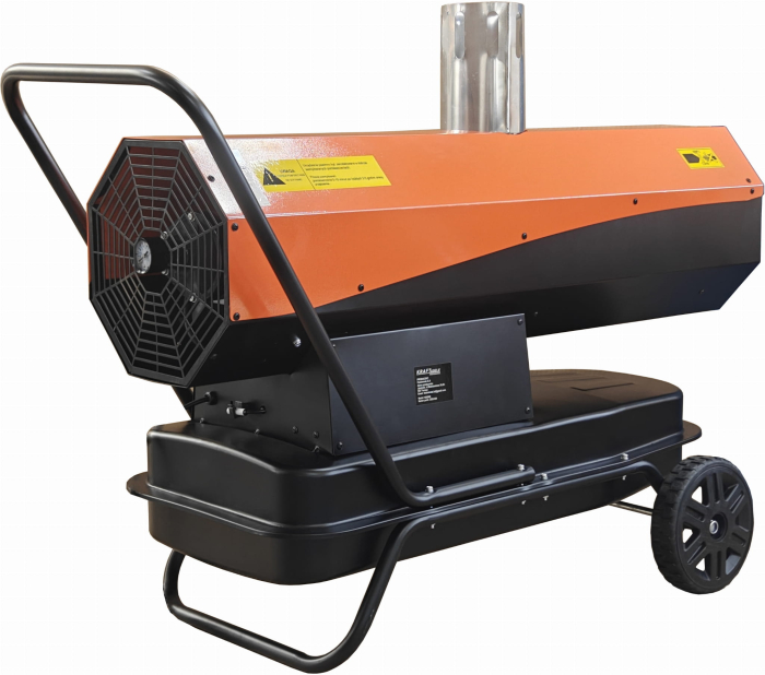 Incalzitor pe ulei 40 kW cu evacuare gaze si termostat pentru hale si spatii mari (KD5962) [9]