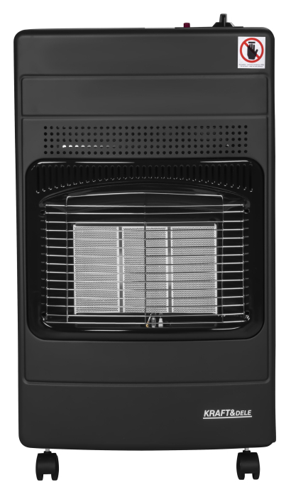 Incalzitor portabil pe gaz GPL 1500–4200W cu aprindere piezo si roti (KD6530) [3]
