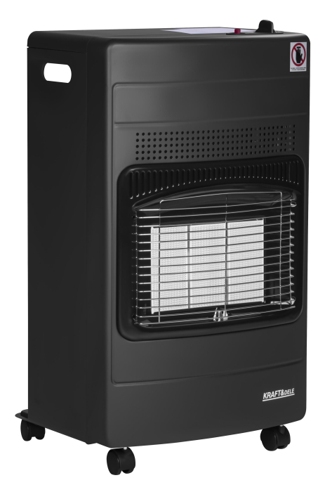 Incalzitor portabil pe gaz GPL 1500–4200W cu aprindere piezo si roti (KD6530) [7]