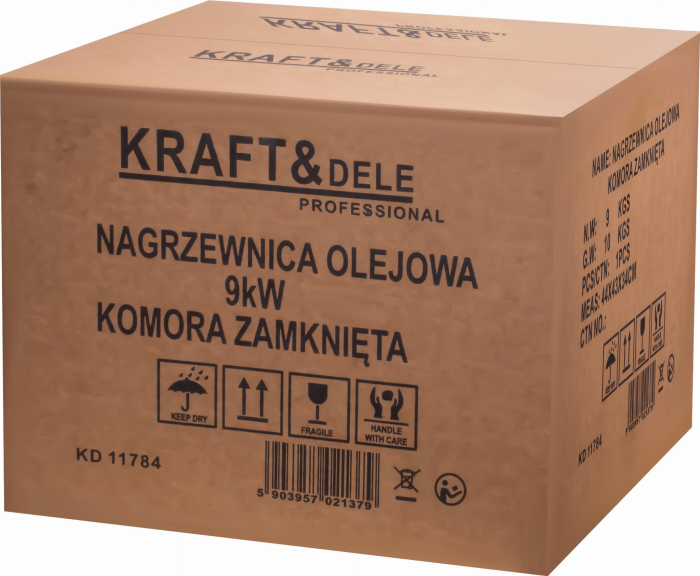 Incalzitor stationar pe motorina 9kW, camera ardere inchisa, display LCD, telecomanda, functie timer (KD11784) [3]