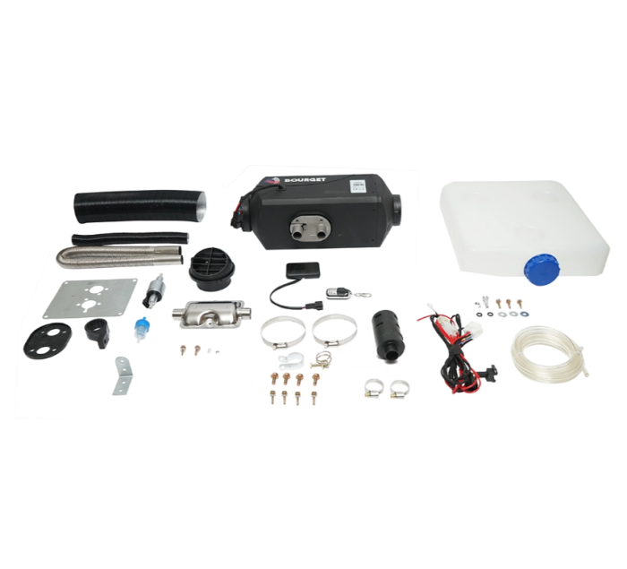 Incalzitor stationar diesel 5kW, 12V-24V, rezervor 5L, display LCD, 340x150x115mm DISPW33 (93RG545) [2]