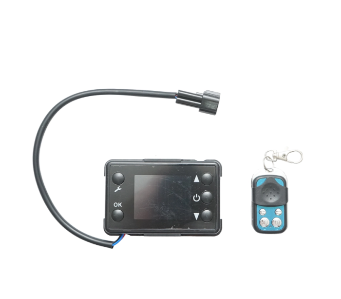 Incalzitor stationar, sirocou 12V, 2KW, display LCD, cu telecomanda si bujie Kyocera DISEP98 (BK77492) [3]