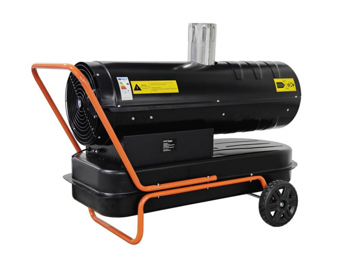 Incalzitor industrial pe ulei motorina tun aer cald caldura 35kW + Termostat (KD11714) [1]