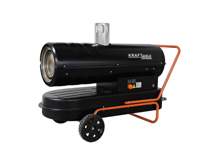 Incalzitor industrial pe ulei motorina tun aer cald caldura 35kW + Termostat (KD11714) [5]