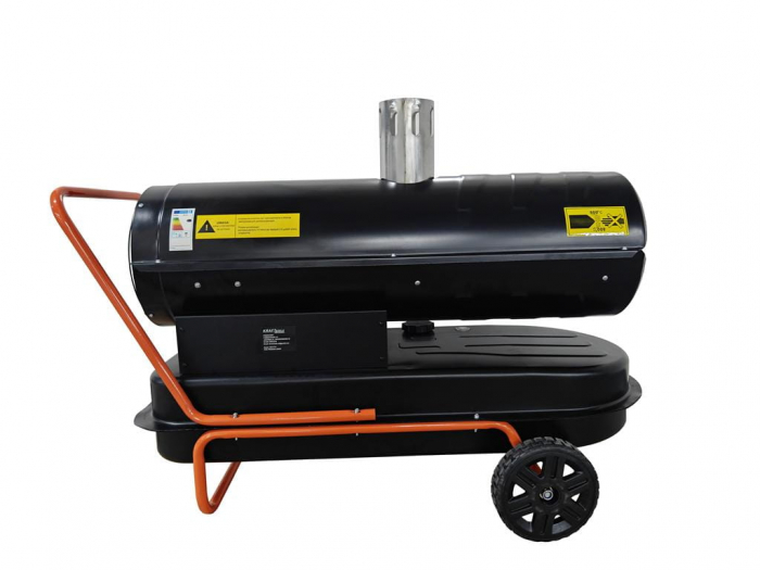 Incalzitor industrial pe ulei motorina tun aer cald caldura 35kW + Termostat (KD11714) [13]