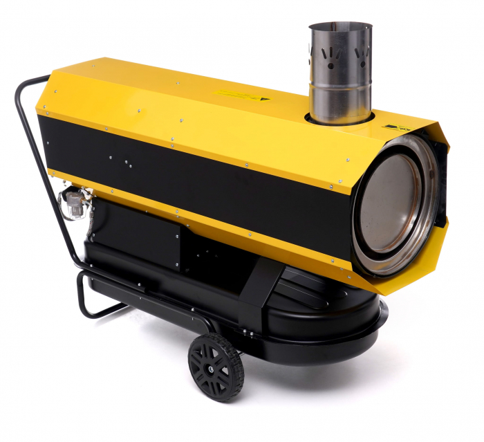 Incalzitor industrial pe ulei motorina tun aer cald caldura 65kW + Termostat (KD11717) [7]