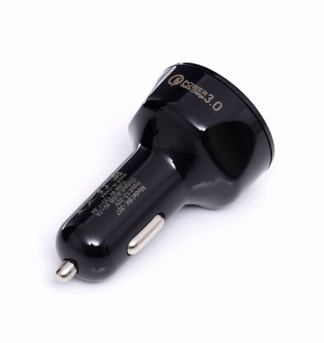 Incarcator Auto QUICK CHARGE 3 Porturi USB LED (KD1238) [5]