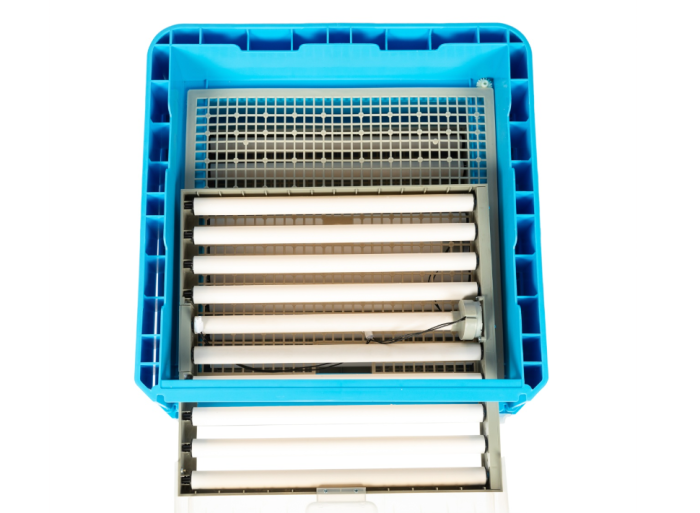 Incubator electric automat 128 oua 2 etaje control temperatura si umiditate alimentare 220V 12V (GF-2101) [9]