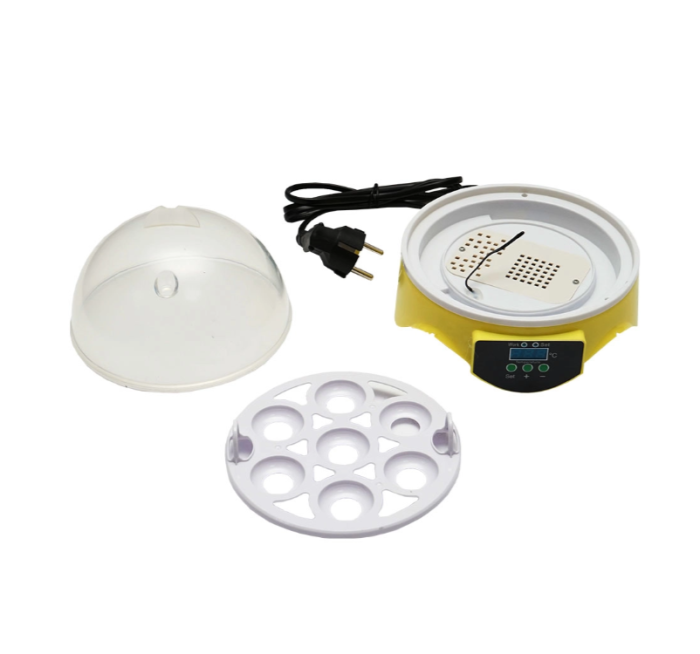 Incubator pentru oua 7 buc cu termostat higrometru si termometru control temperatura 20-40 C DISEX92 (BK77832) [2]