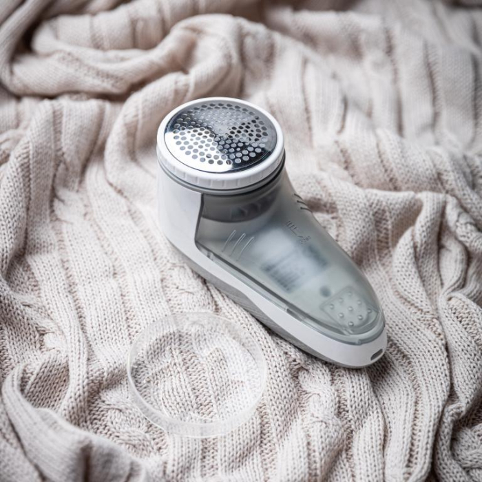 Indepartator de scame reincarcabil alb si gri (KB-7804) [12]