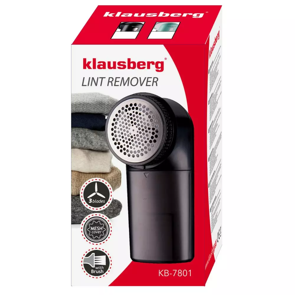 Indepartator de scame reincarcabil negru cu auriu (KB-7801) [24]