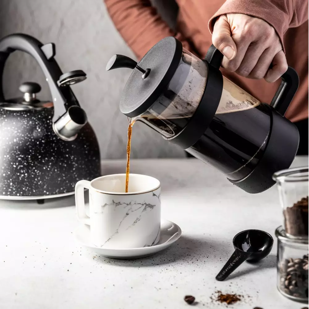 Infuzor ceai si cafea din sticla 0.6l (KH-1398) [5]