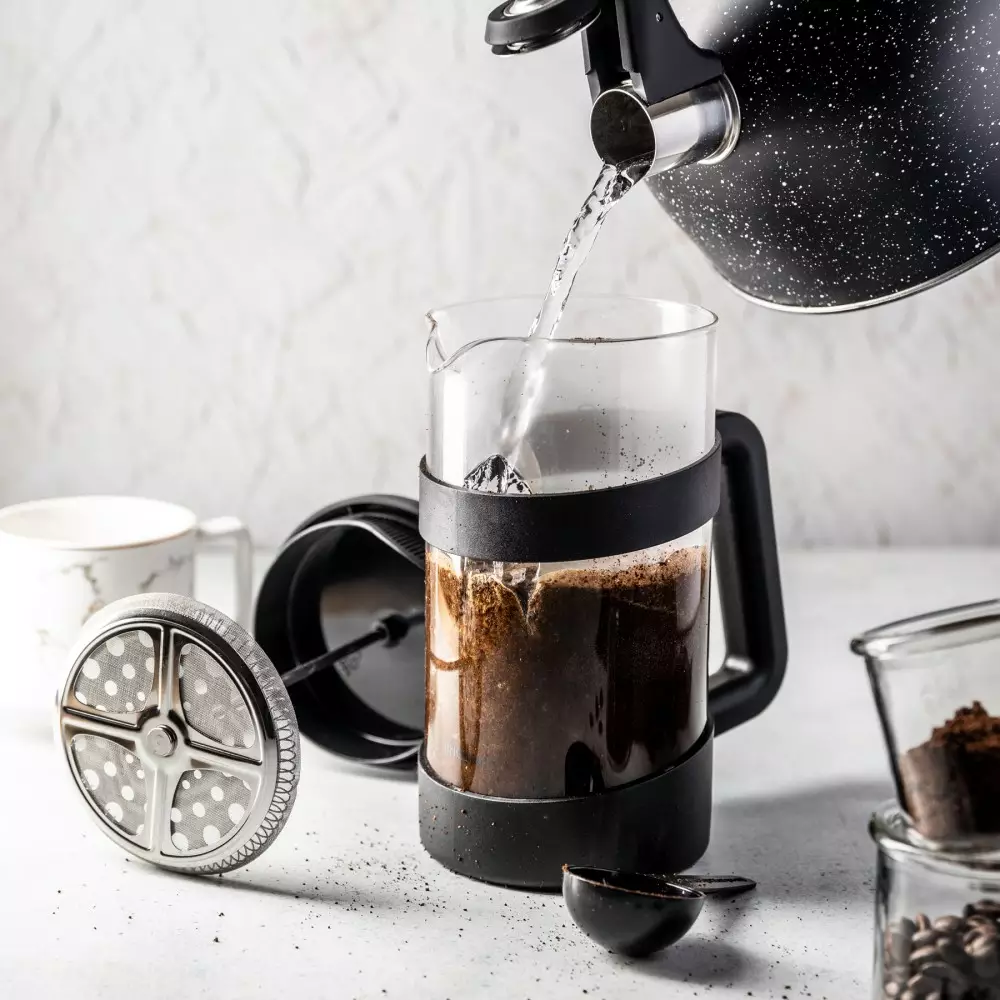 Infuzor ceai si cafea tip pahar din sticla termorezistenta 0.35l (KH-1397) [8]