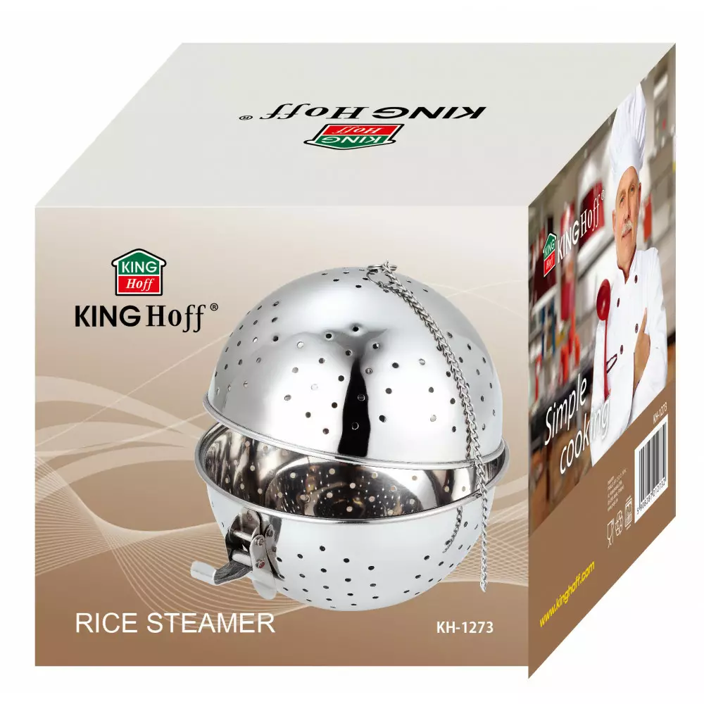 Infuzor pentru fierbere orez si condimente din otel inoxidabil (KH-1273) [4]